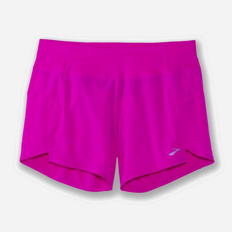 Brooks Chaser 5 NZ - Women's Running Shorts - Magenta (68145-ZBGL)